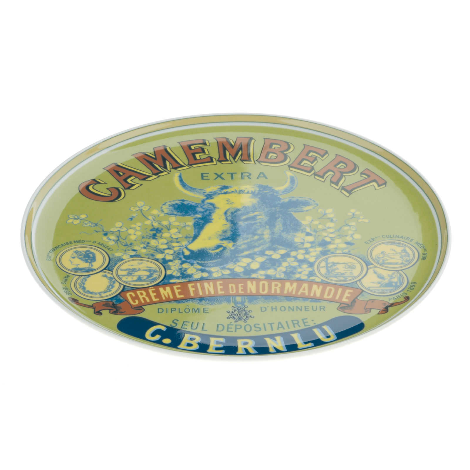 Classic Camembert Cheese Platter & Knife
