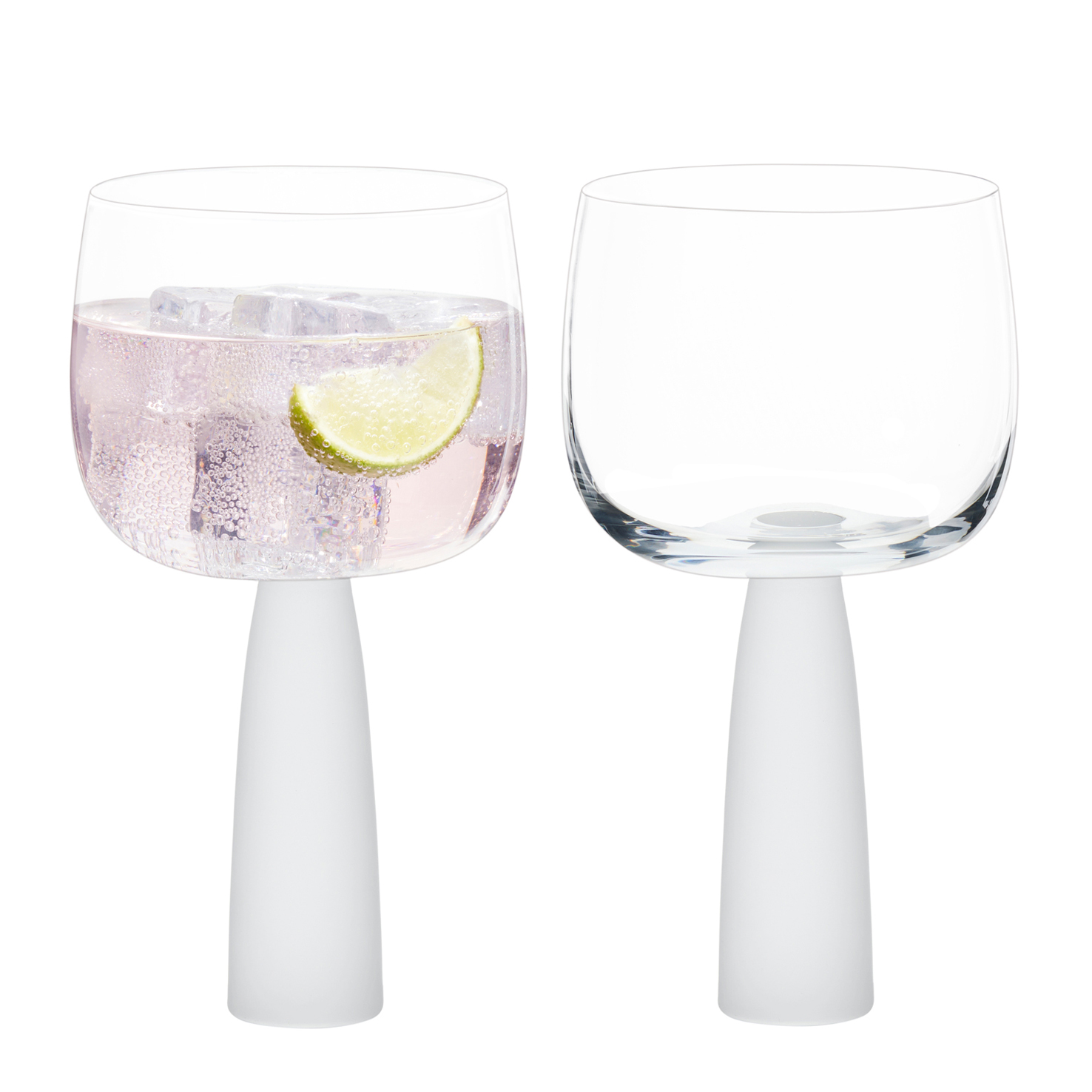 Set of 2 Oslo Gin Glasses Frost